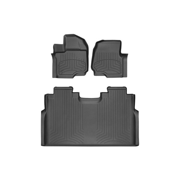 Weathertech Rear 3D Floor Mats, 446972IM 446972IM